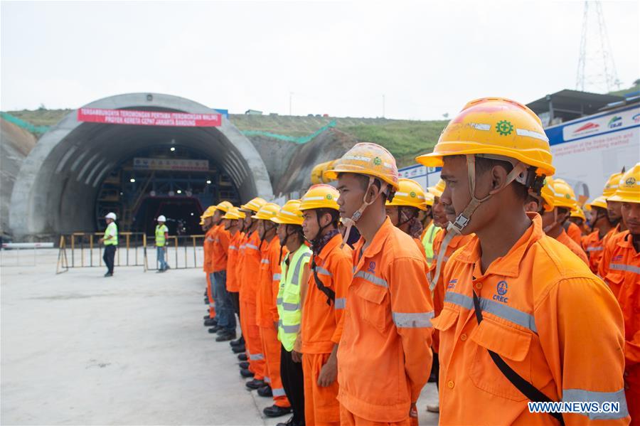 INDONESIA-JAKARTA-BANDUNG HIGH SPEED RAILWAY-TUNNEL