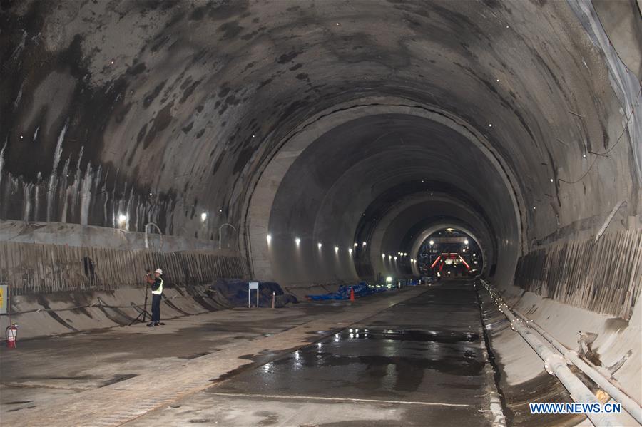 INDONESIA-JAKARTA-BANDUNG HIGH SPEED RAILWAY-TUNNEL