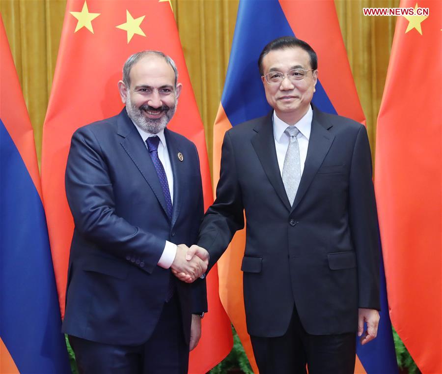 CHINA-BEIJING-LI KEQIANG-ARMENIAN PM-MEETING (CN)