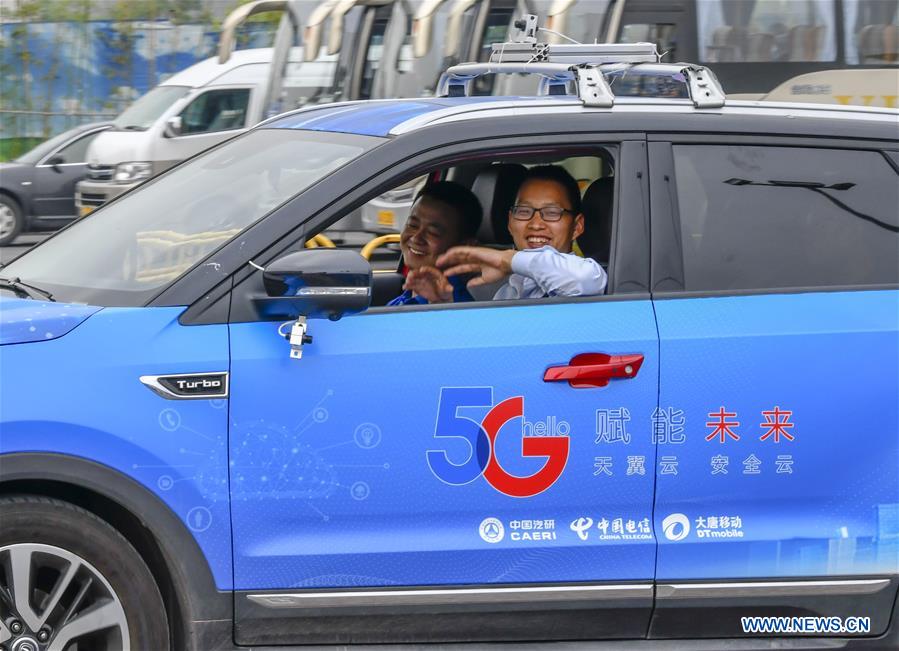 CHINA-CHONGQING-5G REMOTE-CONTROLLED CAR-TEST RUN (CN)