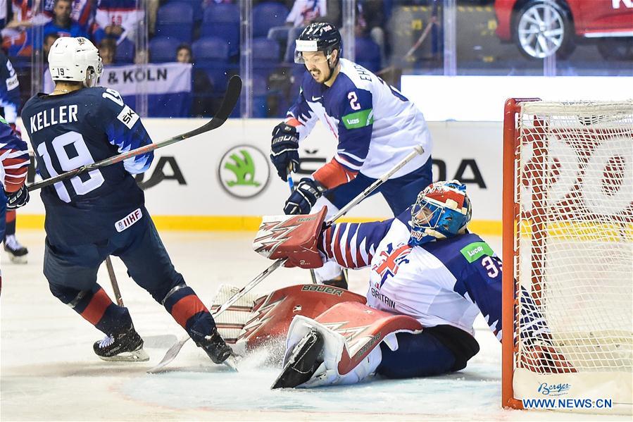 (SP)SLOVAKIA-KOSICE-ICE HOCKEY-IIHF-WORLD CHAMPIONSHIP-GROUP A-USA VS GBR