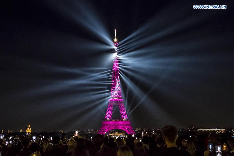 FRANCE-PARIS-EIFFEL TOWER-ANNIVERSARY