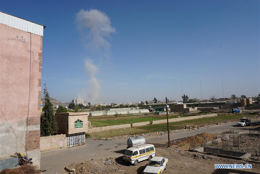 YEMEN-SANAA-AIRSTRIKE