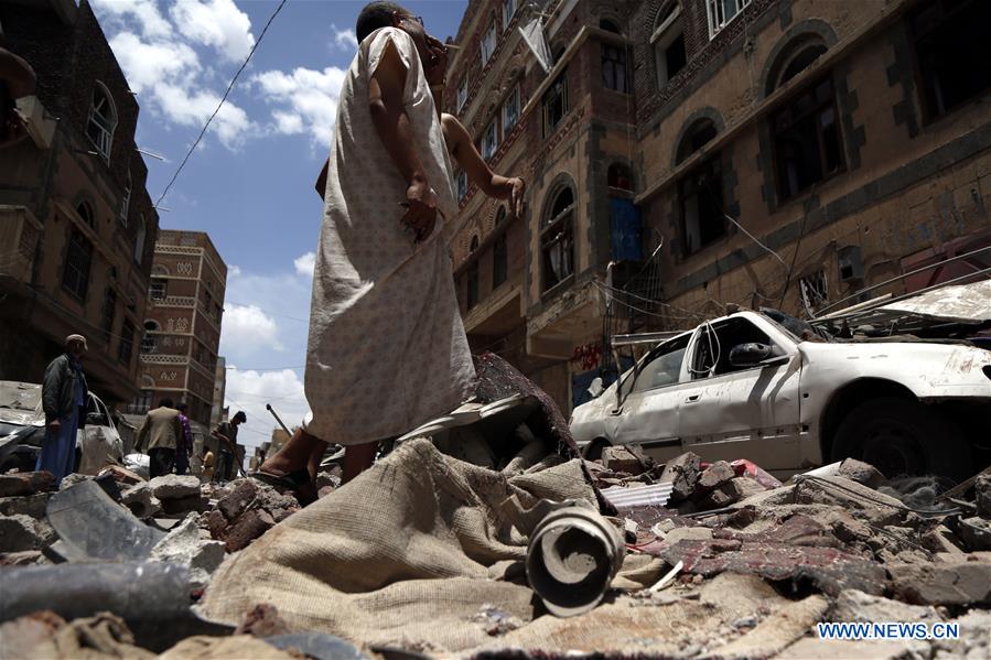 YEMEN-SANAA-AIRSTRIKE