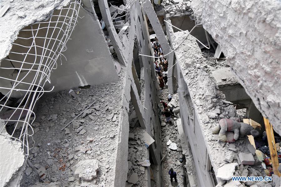 YEMEN-SANAA-AIRSTRIKE