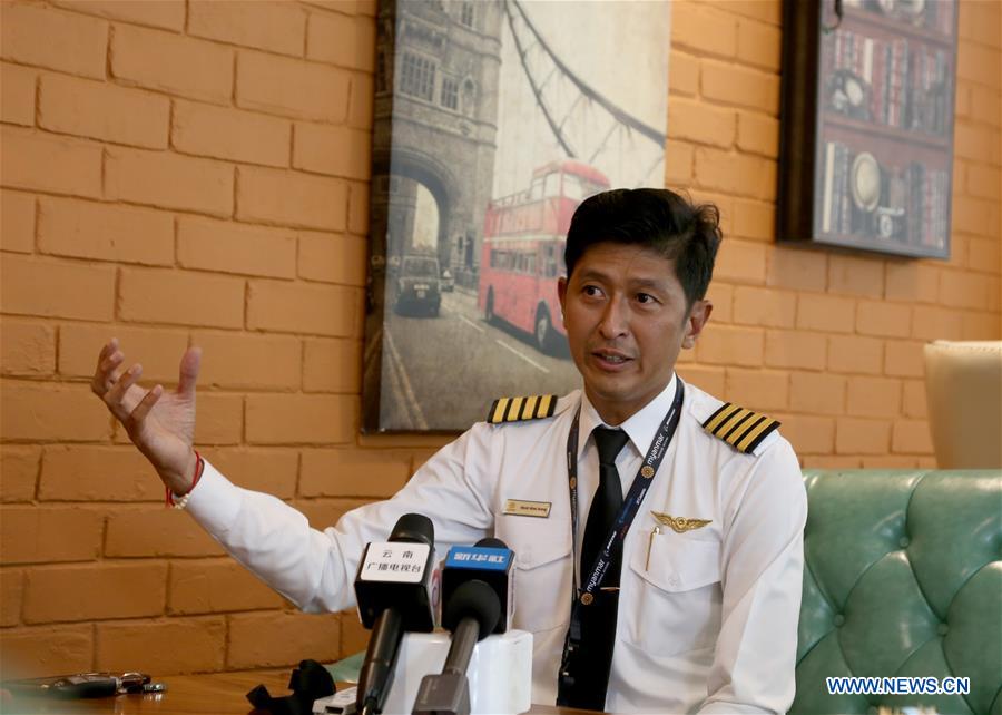 MYANMAR-YANGON-PILOT-INTERVIEW
