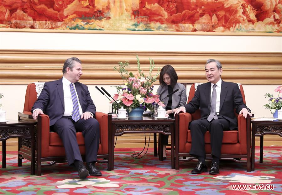 CHINA-BEIJING-WANG YI-TURKEY-MEETING (CN)