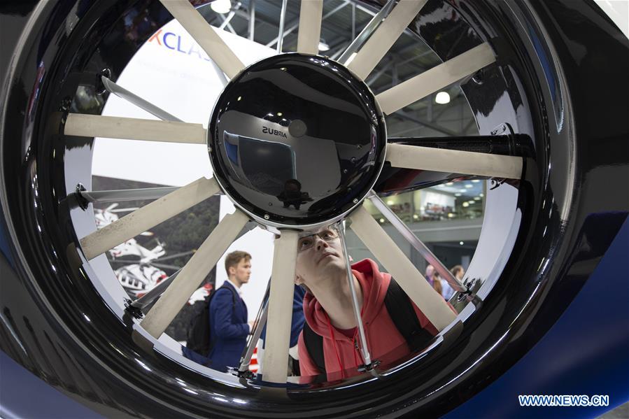 RUSSIA-MOSCOW-HELICOPTER EXPO