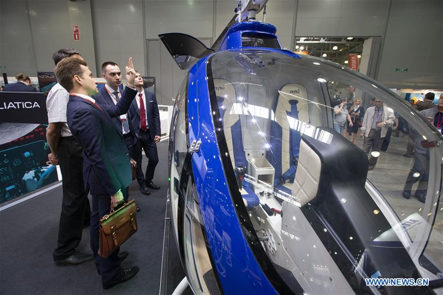 RUSSIA-MOSCOW-HELICOPTER EXPO