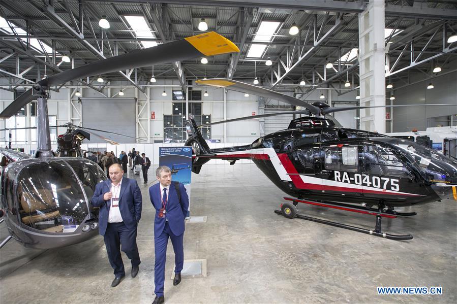 RUSSIA-MOSCOW-HELICOPTER EXPO