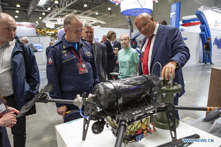 RUSSIA-MOSCOW-HELICOPTER EXPO