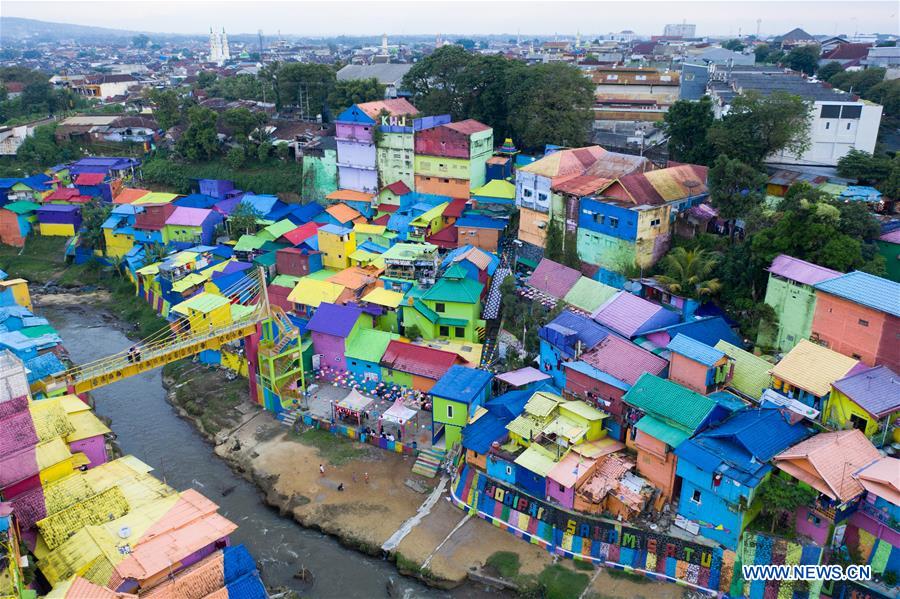 INDONESIA-MALANG-COLOURFUL VILLAGE