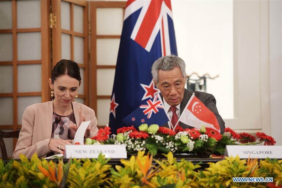 SINGAPORE-POLITICS-NEW ZEALAND-SIGNMENT