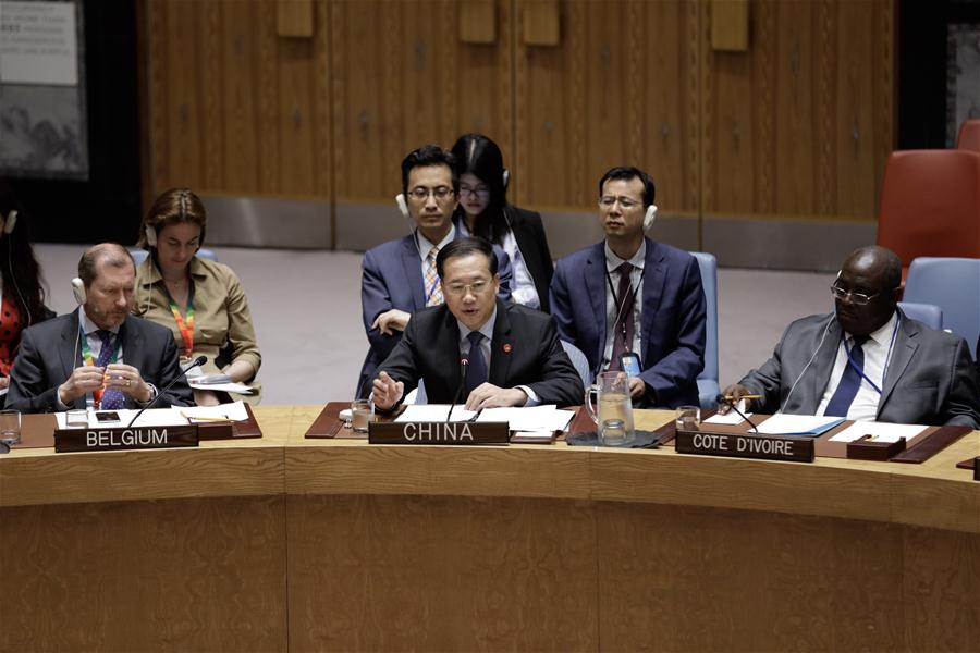 UN-SECURITY COUNCIL-MEETING-SYRIA-CHINESE ENVOY