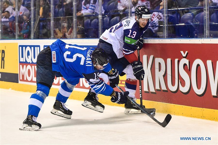（SP）SLOVAKIA-KOSICE-ICE HOCKEY-IIHF-WORLD CHAMPIONSHIP-GROUP A-FIN VS GBR