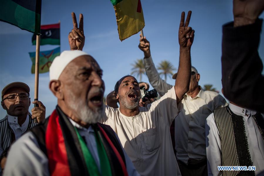 LIBYA-TRIPOLI-PROTEST
