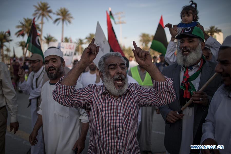 LIBYA-TRIPOLI-PROTEST