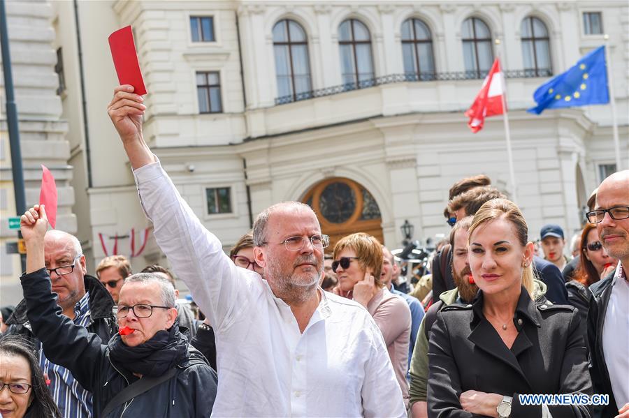 AUSTRIA-VIENNA-SNAP ELECTION-RALLY