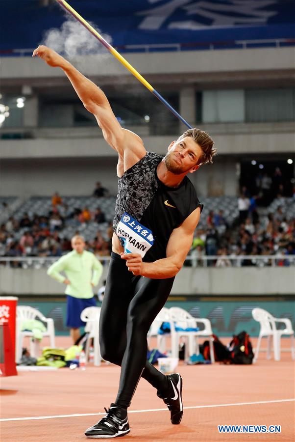 (SP)CHINA-SHANGHAI-ATHLETICS-IAAF-DIAMOND LEAGUE-MEN'S JAVELIN THROW (CN)