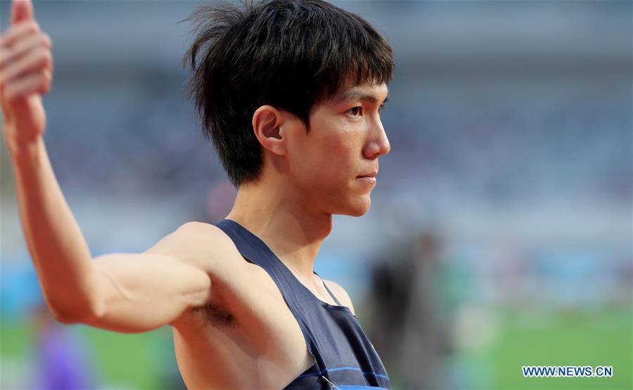 (SP)CHINA-SHANGHAI-ATHLETICS-IAAF-DIAMOND LEAGUE-MEN'S HIGH JUMP (CN)