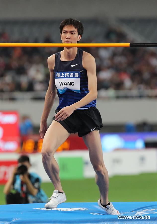 (SP)CHINA-SHANGHAI-ATHLETICS-IAAF-DIAMOND LEAGUE-MEN'S HIGH JUMP (CN)