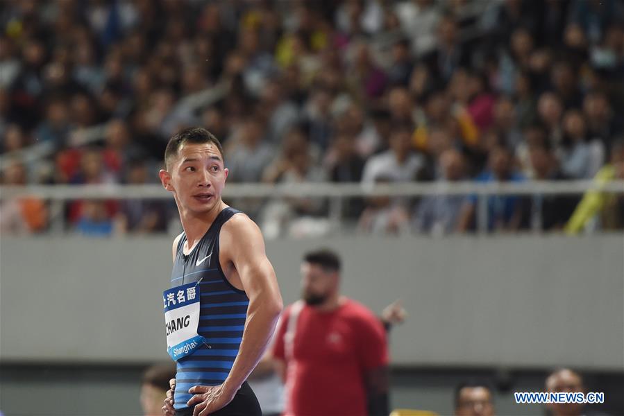 (SP)CHINA-SHANGHAI-ATHLETICS-IAAF-DIAMOND LEAGUE-MEN'S LONG JUMP (CN)