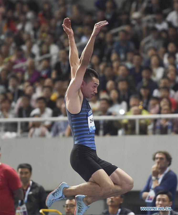 (SP)CHINA-SHANGHAI-ATHLETICS-IAAF-DIAMOND LEAGUE-MEN'S LONG JUMP (CN)