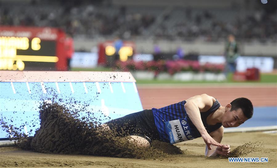 (SP)CHINA-SHANGHAI-ATHLETICS-IAAF-DIAMOND LEAGUE-MEN'S LONG JUMP (CN)