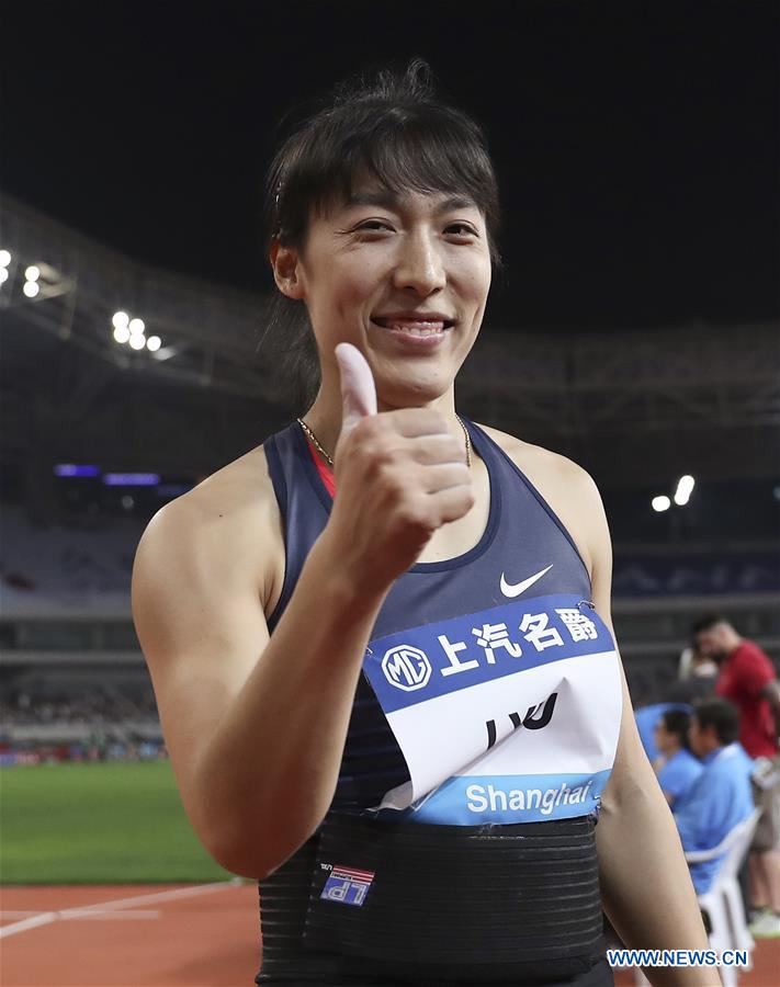 (SP)CHINA-SHANGHAI-ATHLETICS-IAAF-DIAMOND LEAGUE-WOMEN'S JAVELIN THROW (CN)