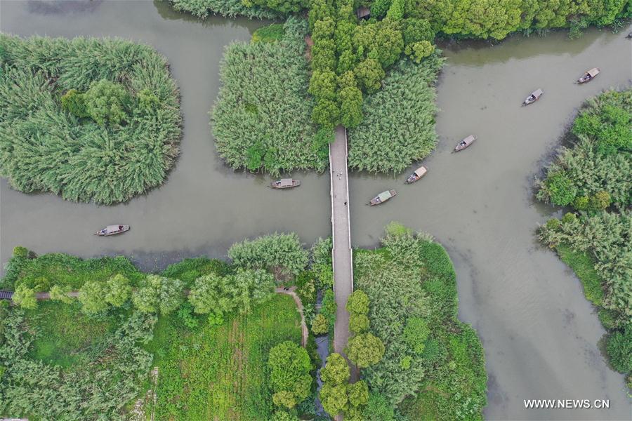 CHINA-JIANGSU-CHANGSHU-SHAJIABANG-SCENERY (CN)