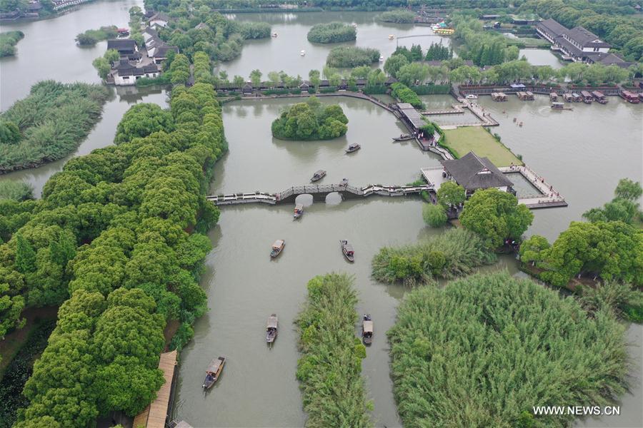 CHINA-JIANGSU-CHANGSHU-SHAJIABANG-SCENERY (CN)