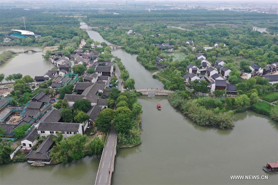 CHINA-JIANGSU-CHANGSHU-SHAJIABANG-SCENERY (CN)