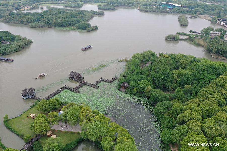 CHINA-JIANGSU-CHANGSHU-SHAJIABANG-SCENERY (CN)