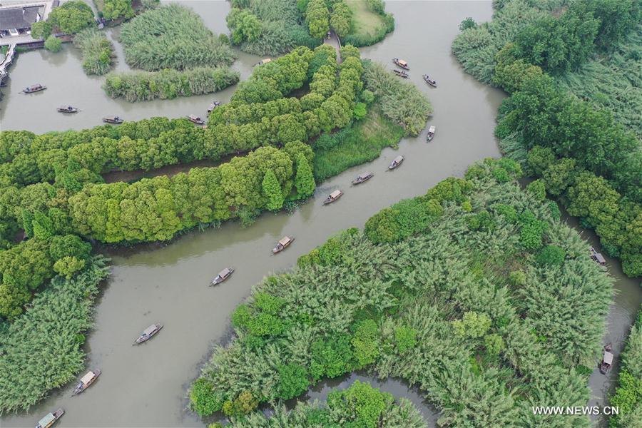 CHINA-JIANGSU-CHANGSHU-SHAJIABANG-SCENERY (CN)
