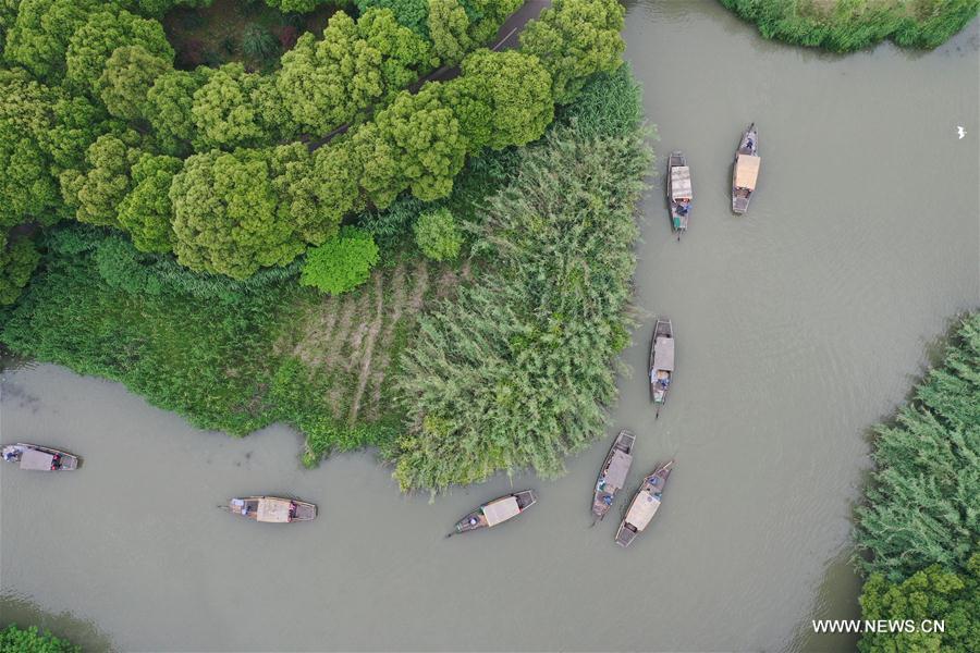 CHINA-JIANGSU-CHANGSHU-SHAJIABANG-SCENERY (CN)