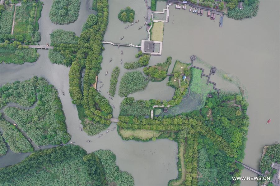 CHINA-JIANGSU-CHANGSHU-SHAJIABANG-SCENERY (CN)