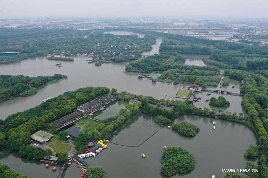 CHINA-JIANGSU-CHANGSHU-SHAJIABANG-SCENERY (CN)