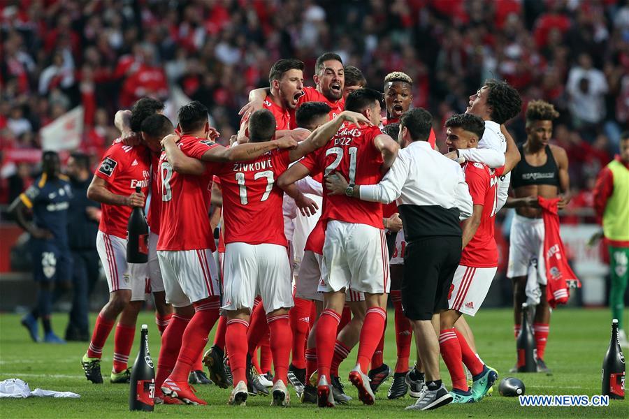 (SP)PORTUGAL-LISBON-SOCCER-PORTUGUESE LEAGUE CHAMPIONSHIP-BENFICA