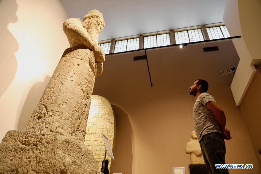 IRAQ-BAGHDAD-NATIONAL MUSEUM-HERITAGE EXHIBITION