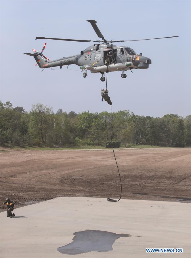 GERMANY-MUNSTER-MERKEL-NATO-RAPID RESPONSE FORCE