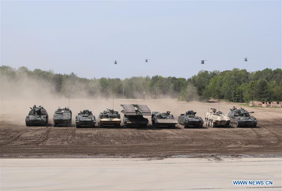 GERMANY-MUNSTER-MERKEL-NATO-RAPID RESPONSE FORCE