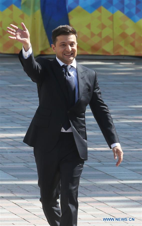 UKRAINE-KIEV-ZELENSKY-INAUGURATION
