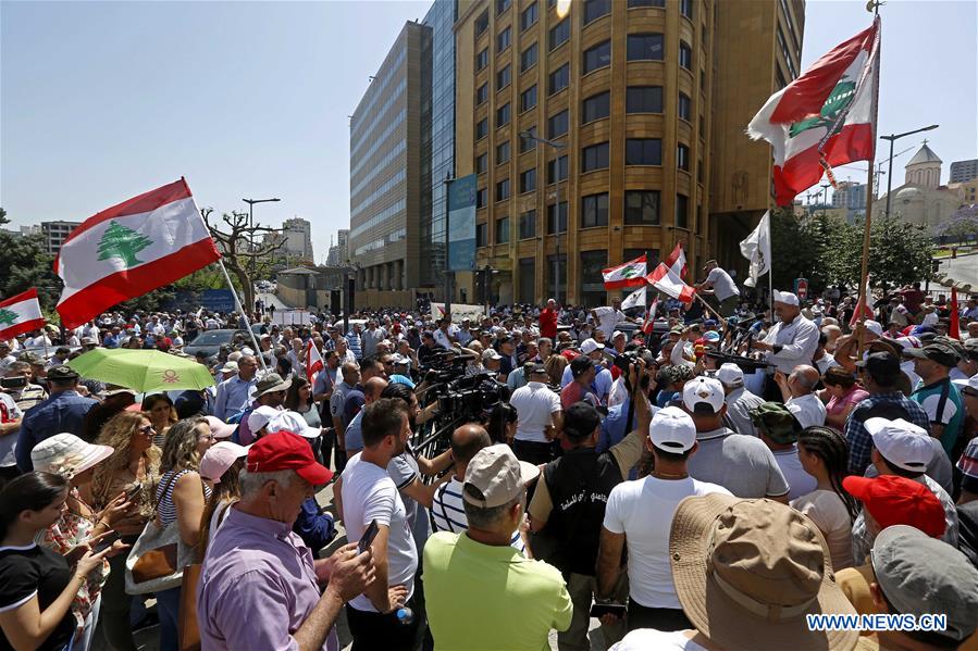 LEBANON-BEIRUT-PUBLIC SECTOR-PROTEST