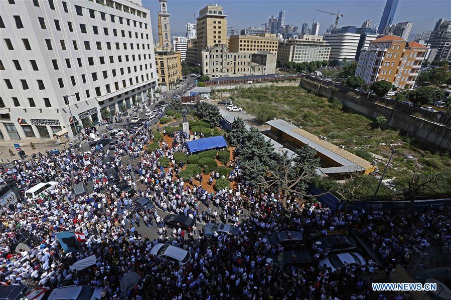 LEBANON-BEIRUT-PUBLIC SECTOR-PROTEST
