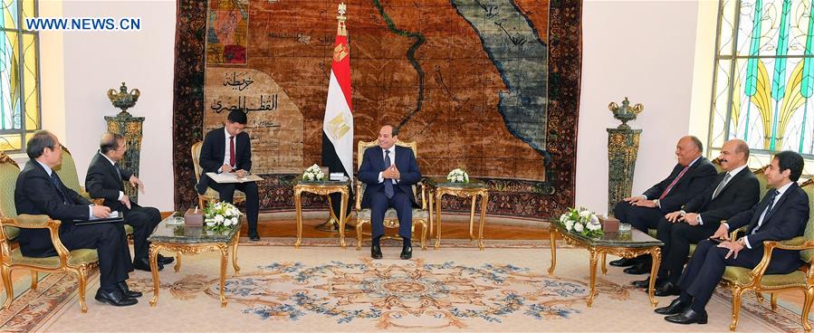 EGYPT-CAIRO-CHINESE AMBASSADOR-FIRST CLASS ORDER