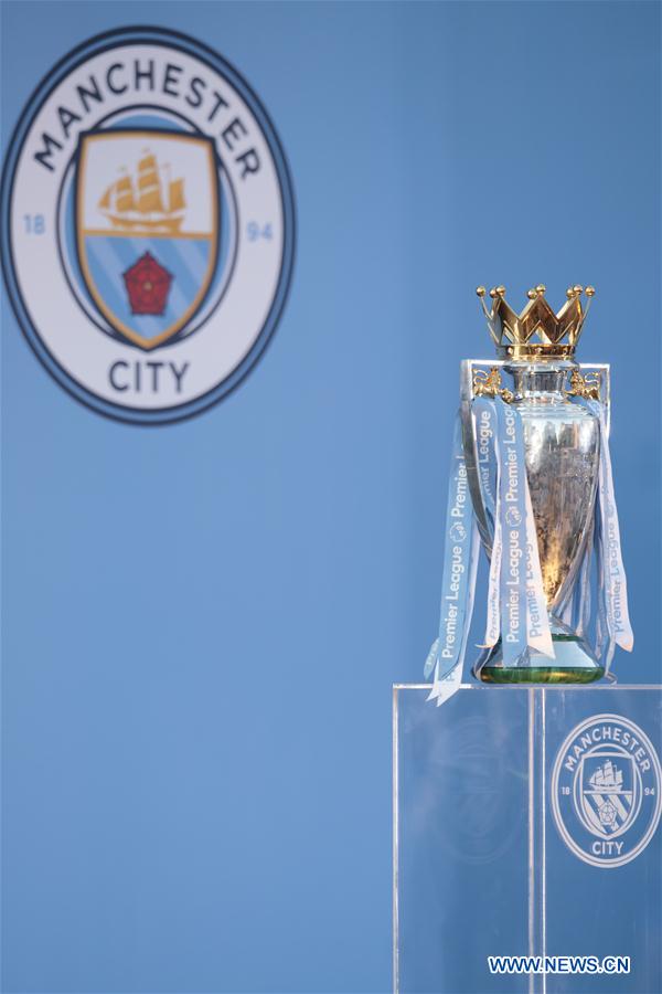 (SP)BRITAIN-MANCHESTER-ENGLISH PREMIER LEAGUE-MANCHESTER CITY CELEBRATIONS 