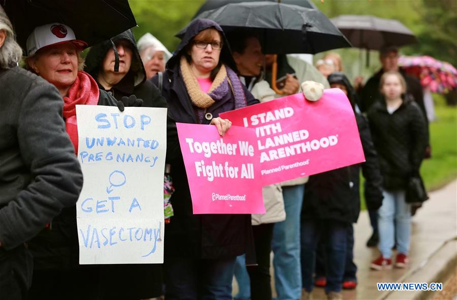 U.S.-ILLINOIS-EVANSTON-ABORTION BAN-PROTEST