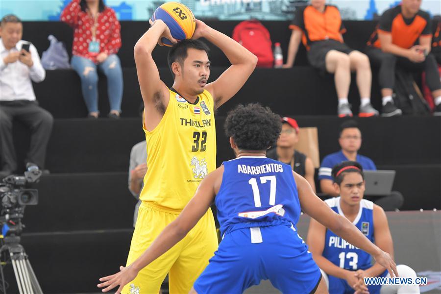 (SP)CHINA-HUNAN-CHANGSHA-BASKETBALL-FIBA 3X3 ASIA CUP 2019-MEN'S QUALIFIER (CN)