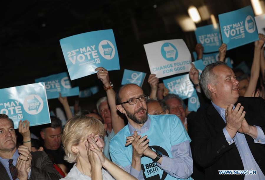 BRITAIN-LONDON-BREXIT PARTY RALLY