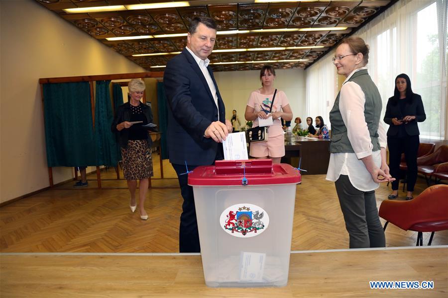 LATVIA-EUROPEAN PARLIAMENT-ELECTION